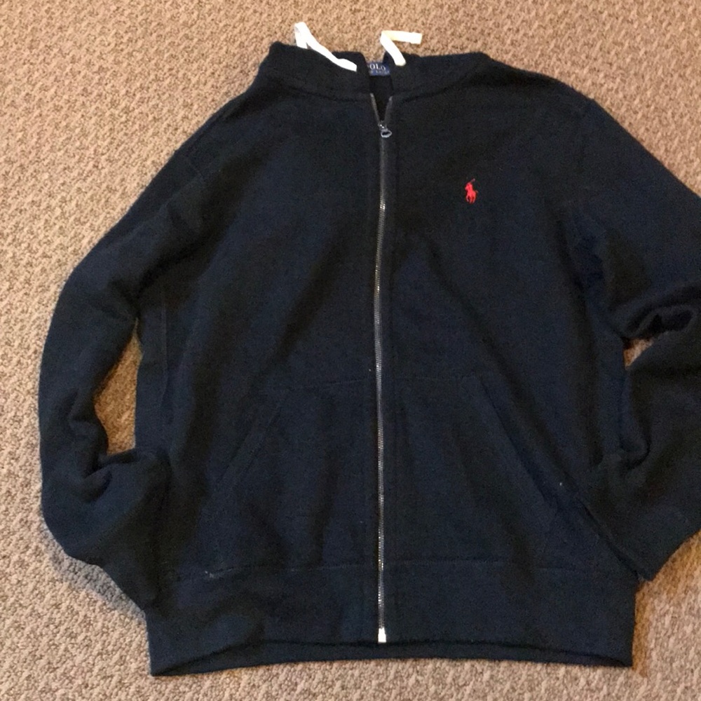 Men’s Polo zip sweatshirt